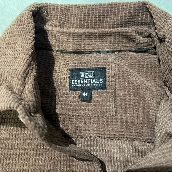 DRL ESSENTIALS, DRILL CLOTHING, MEN'S M SHIRT, WAFFLE PATTERN, NWT - Picture 5 of 6
